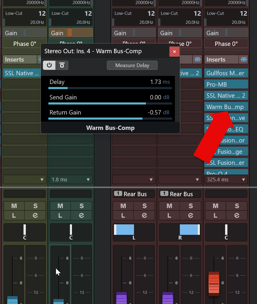 Cubase External Effect plugin